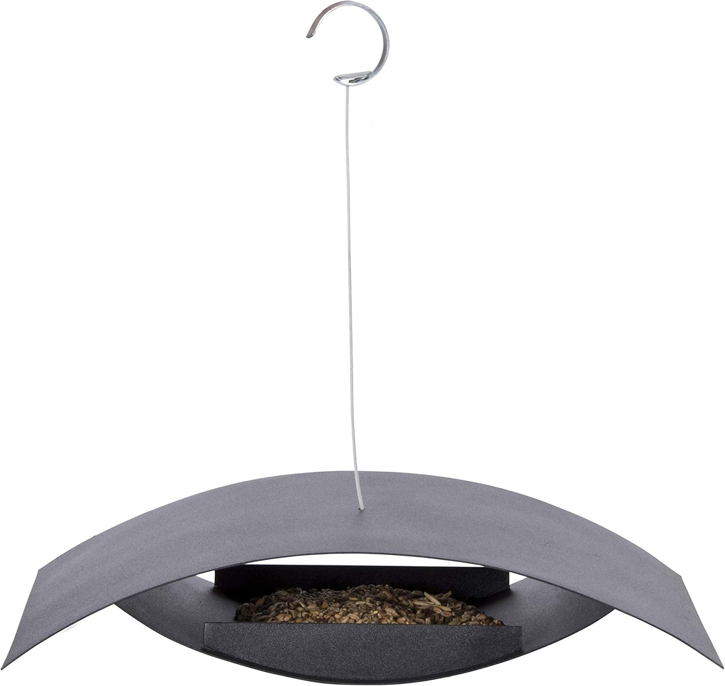 Esschert Design FB437 Hanging Bird Feeder, Metal-Small, Black