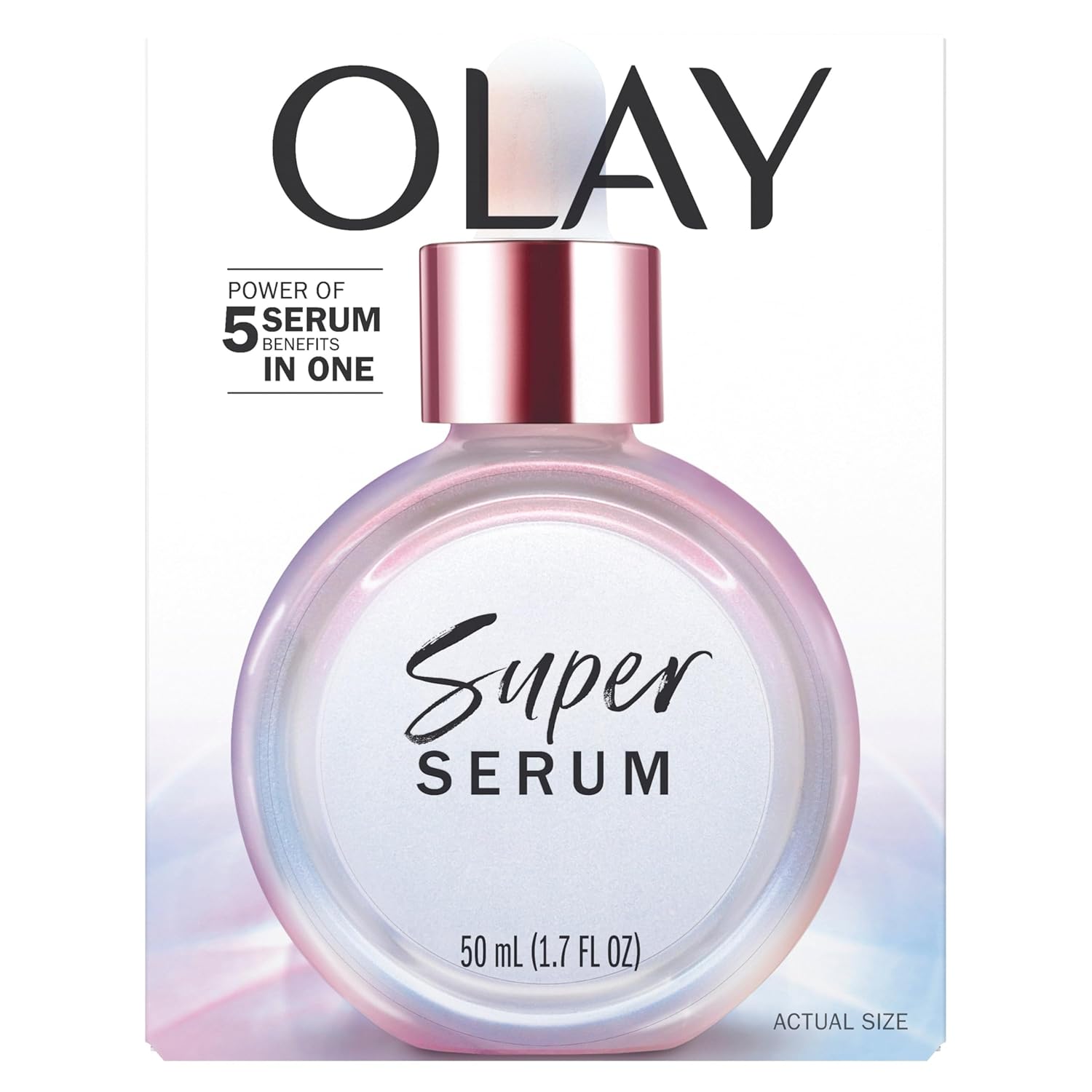 Olay Super Serum - Glow Serum for Face - Activated Niacinamide, Vitami