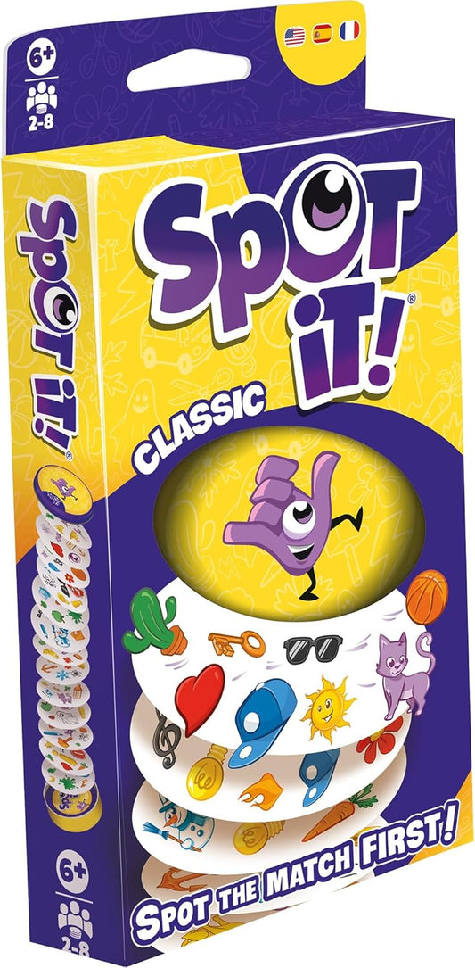 Asmodee Spot It! Classic Card Game (2024 Refresh) - Eco-Blister Editio