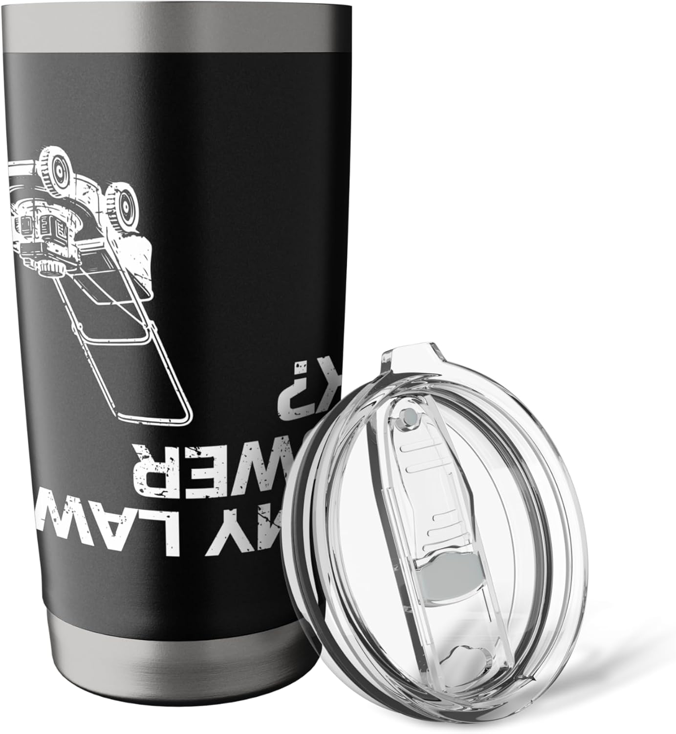 Is My Lawn Mower Ok? Stainless Steel Insulated Tumbler