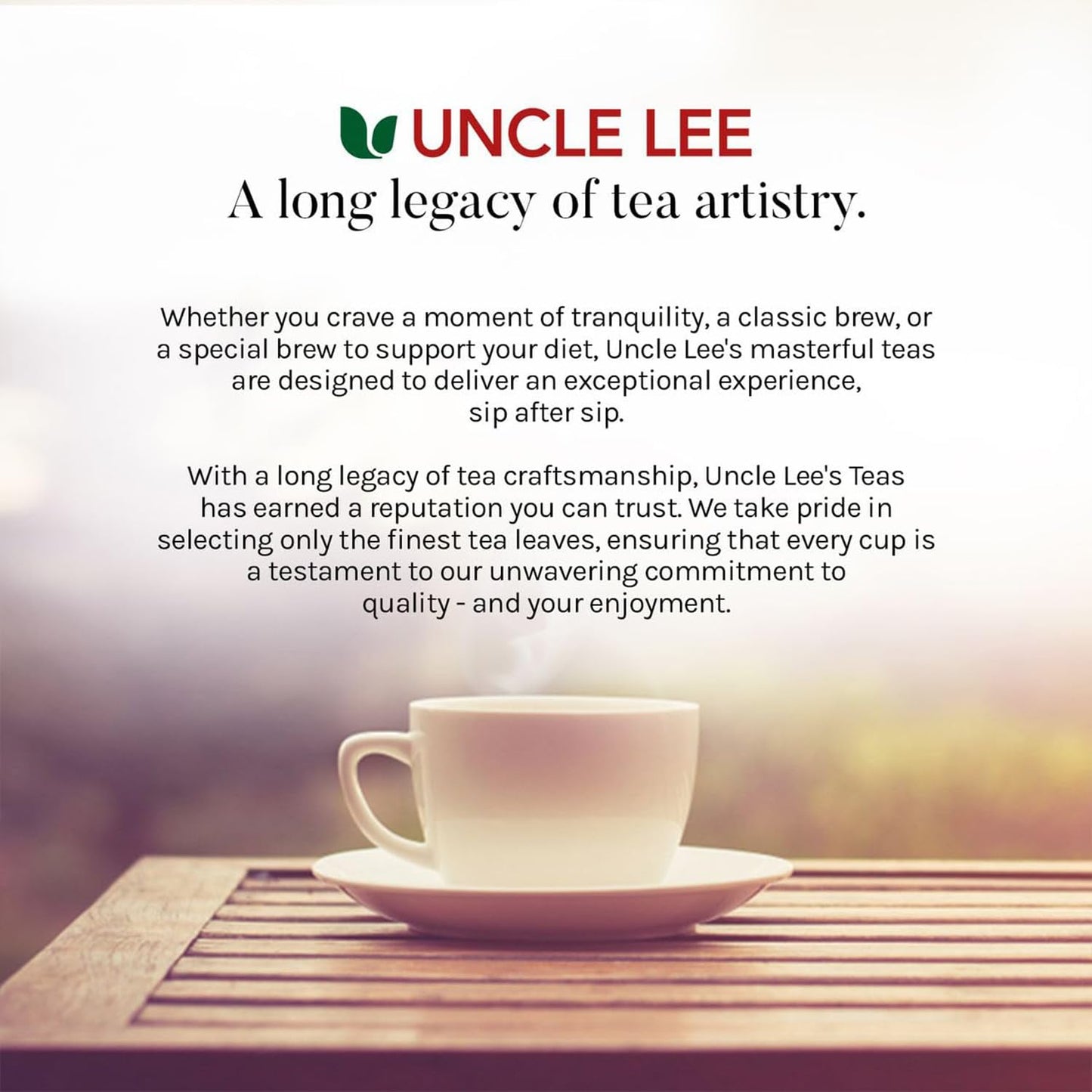 Uncle Lees Dieters Detox Tea for Weight Loss and Belly Fat, Chinese Green Herbal Tea with Senna Leaves, 100% Natural, Weight Loss for Women & Men, Pack of 2-30 Tea Bags Per Box