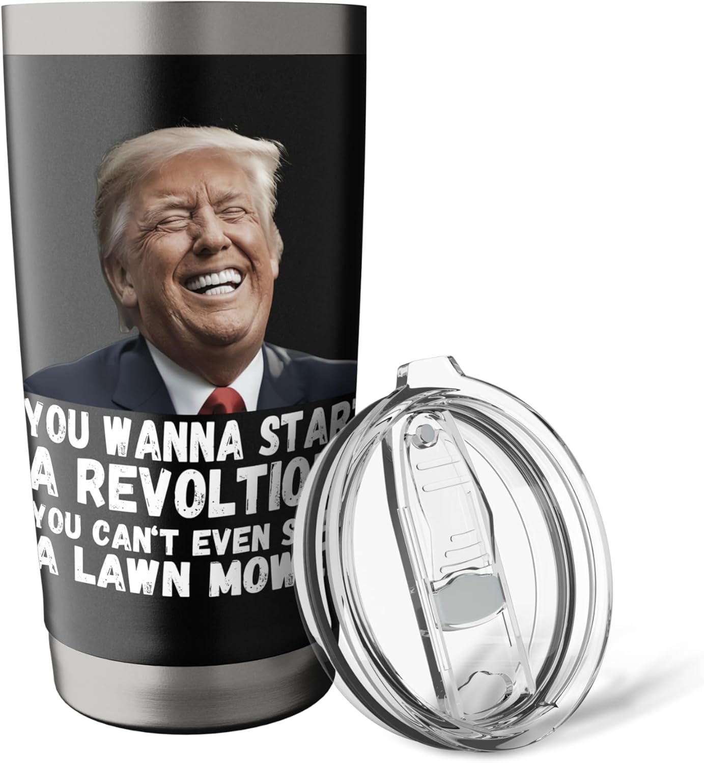 Lawn Mowing Expert Funny Enthusiast design Stainless Steel Insulated Tumbler