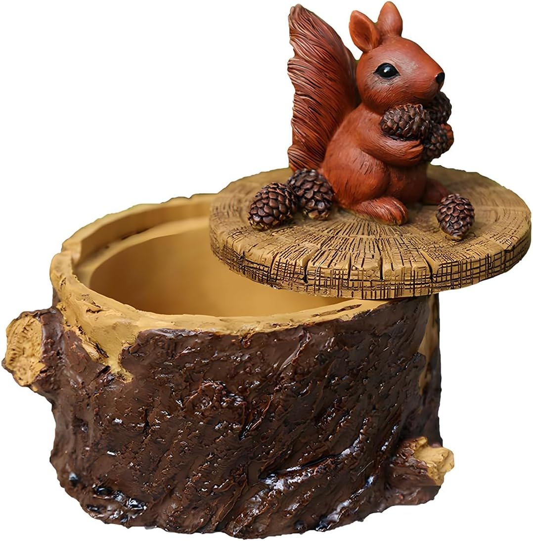 ToiM Stable Outdoor Garden Ashtray with Lid for Cigarette, Adorable Of