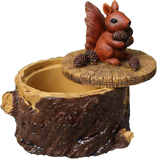 ToiM Stable Outdoor Garden Ashtray with Lid for Cigarette, Adorable Of