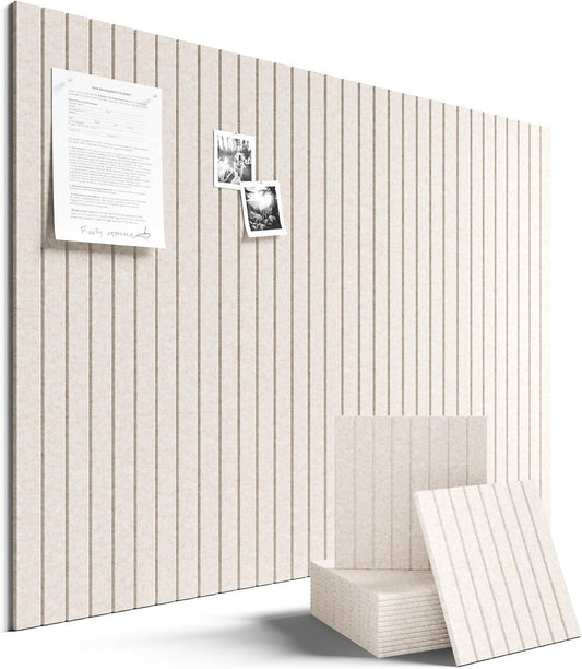 Fluxynara Large Felt Bulletin Board 48" x 36" Cork Board Alternative-1