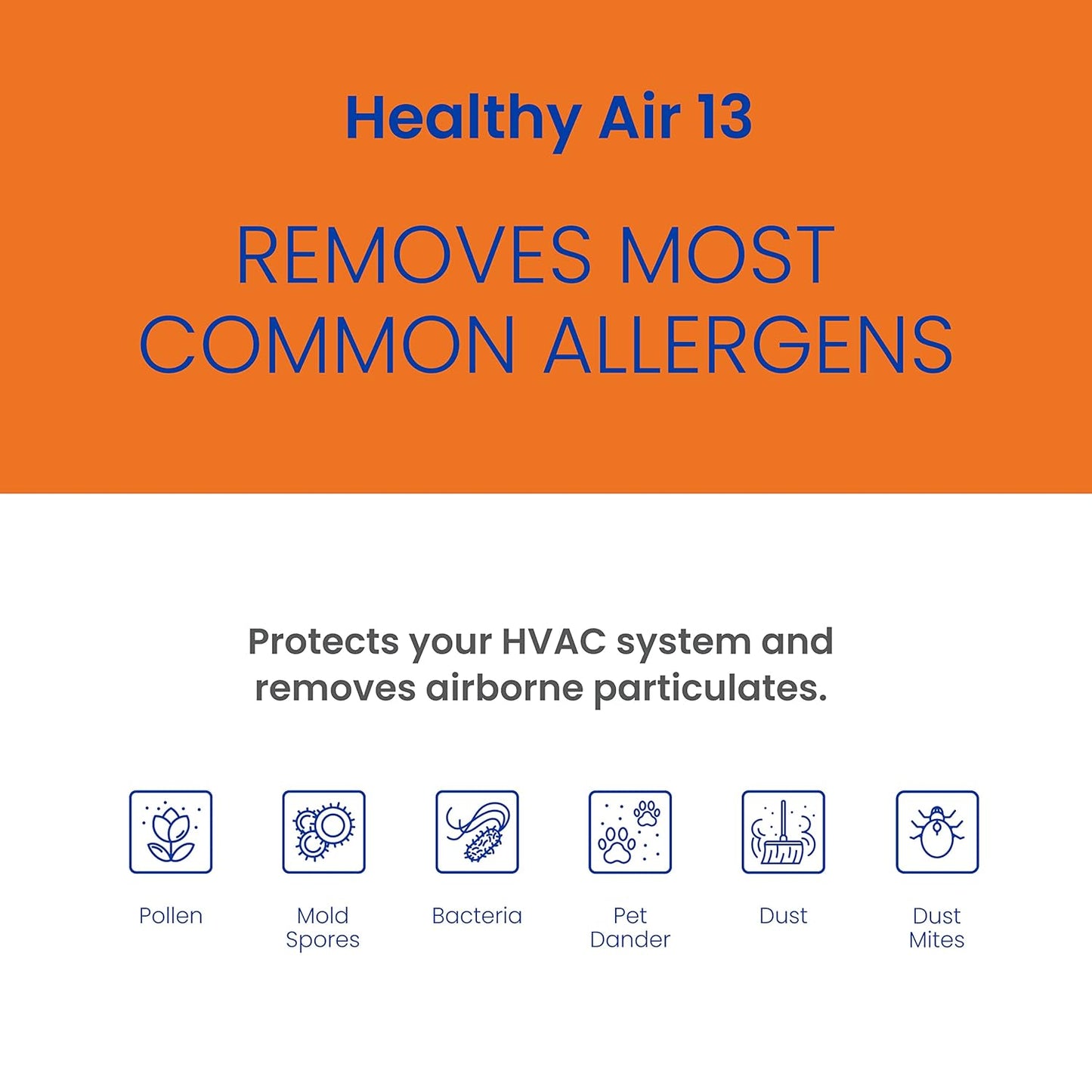 AprilAire 213 Replacement Filter for AprilAire Whole House Air Purifiers - MERV 13, Healthy Home Allergy, 20x25x4 Air Filter (Pack of 1)