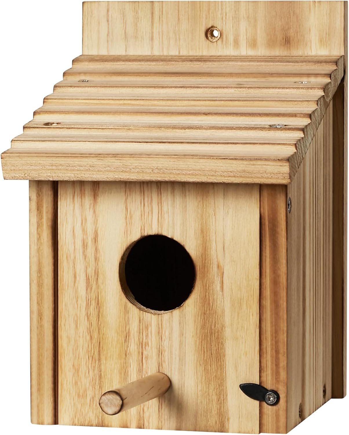 Outdoor Wooden Bird House, Birdhouse DIY Assembly Kit, Durable Bluebir