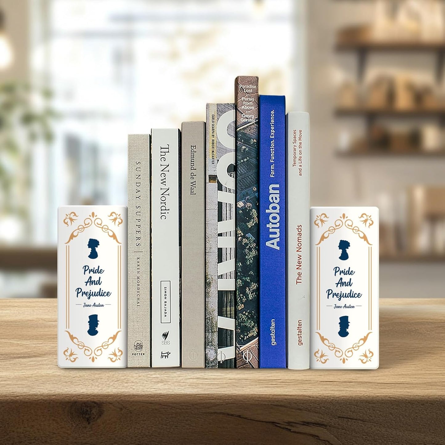 Book Vase for Flowers Ceramic Book Planter Pot Book-Shaped Decorative Vase Unique Vases Cute Bookshelf Decor Ceramic Vases for Home Decor Pride and Prejudice Gifts