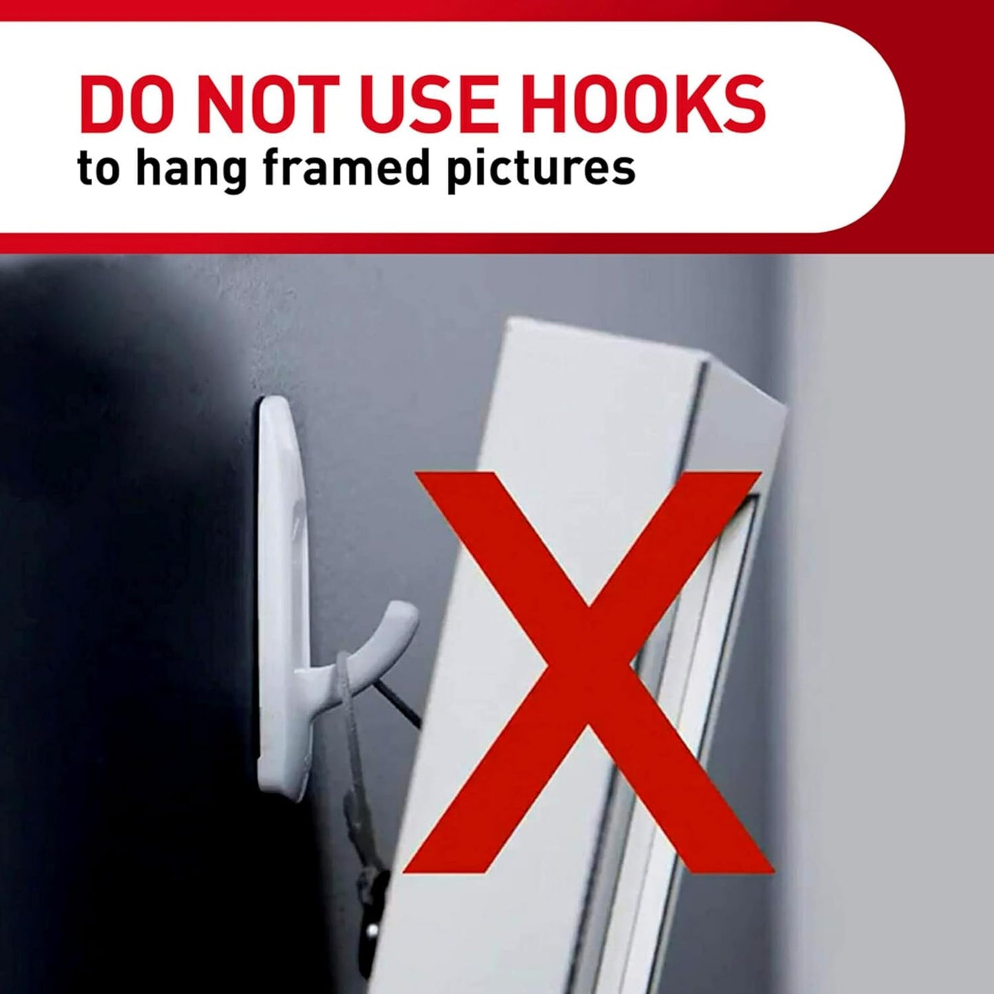 Command 5 lb Large Utility Hooks, 14 Hooks and 16 Strips, Damage-Free Hanging Wall Hook with Adhesive Strips, No Tools Required, Great for Home Kitchen Office Organization