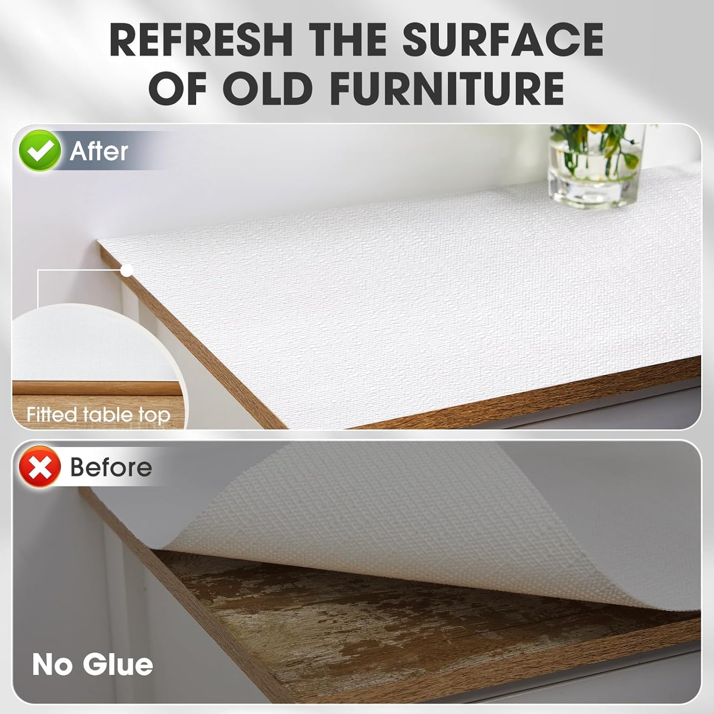 Drawer and Shelf Liner, Non-Slip Kitchen Cabinet Liners Non-Adhesive T