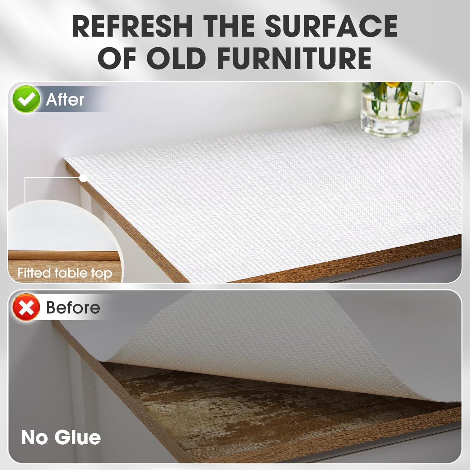Drawer and Shelf Liner, Non-Slip Kitchen Cabinet Liners Non-Adhesive T