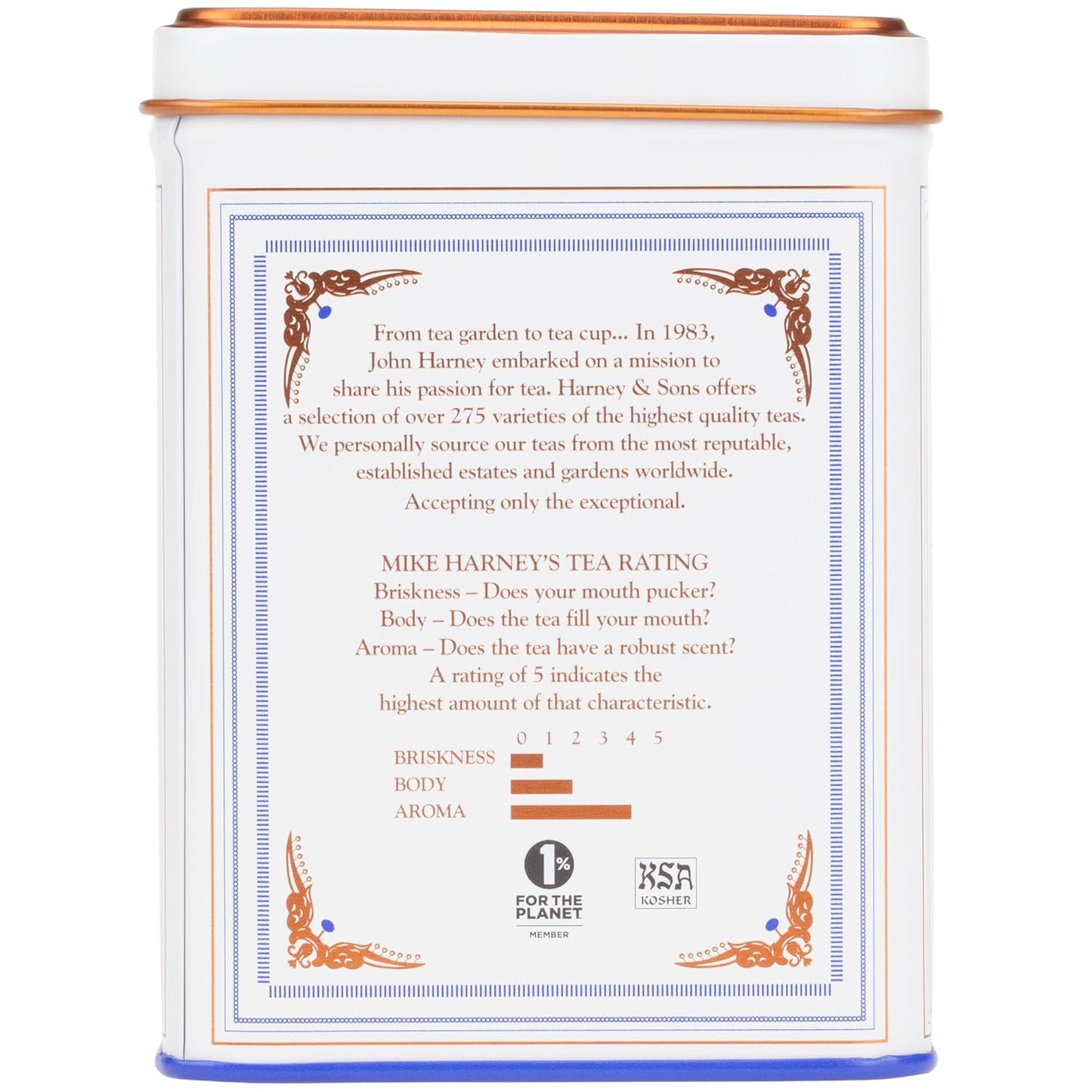 Harney & Sons Paris Black Tea – 20 Sachets | Fruity Vanilla & Caramel Blend with Hint of Lemony Bergamot