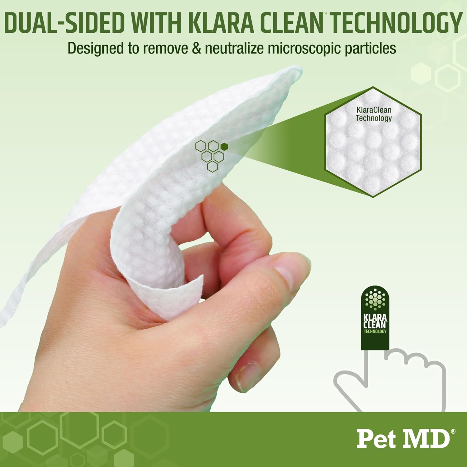 Dog Ear Cleaning Finger Wipes with Aloe Vera & Eucalyptus Oil – Veteri