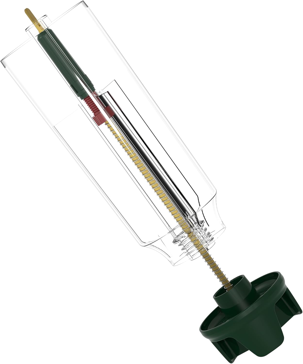 Squirrel Buster Legacy Squirrel-Proof Bird Feeder for Wild Birds – 4 Metal Removable Perches, 2.6 lb Seed Capacity, Chew-Proof Design, Easy to Clean, Green
