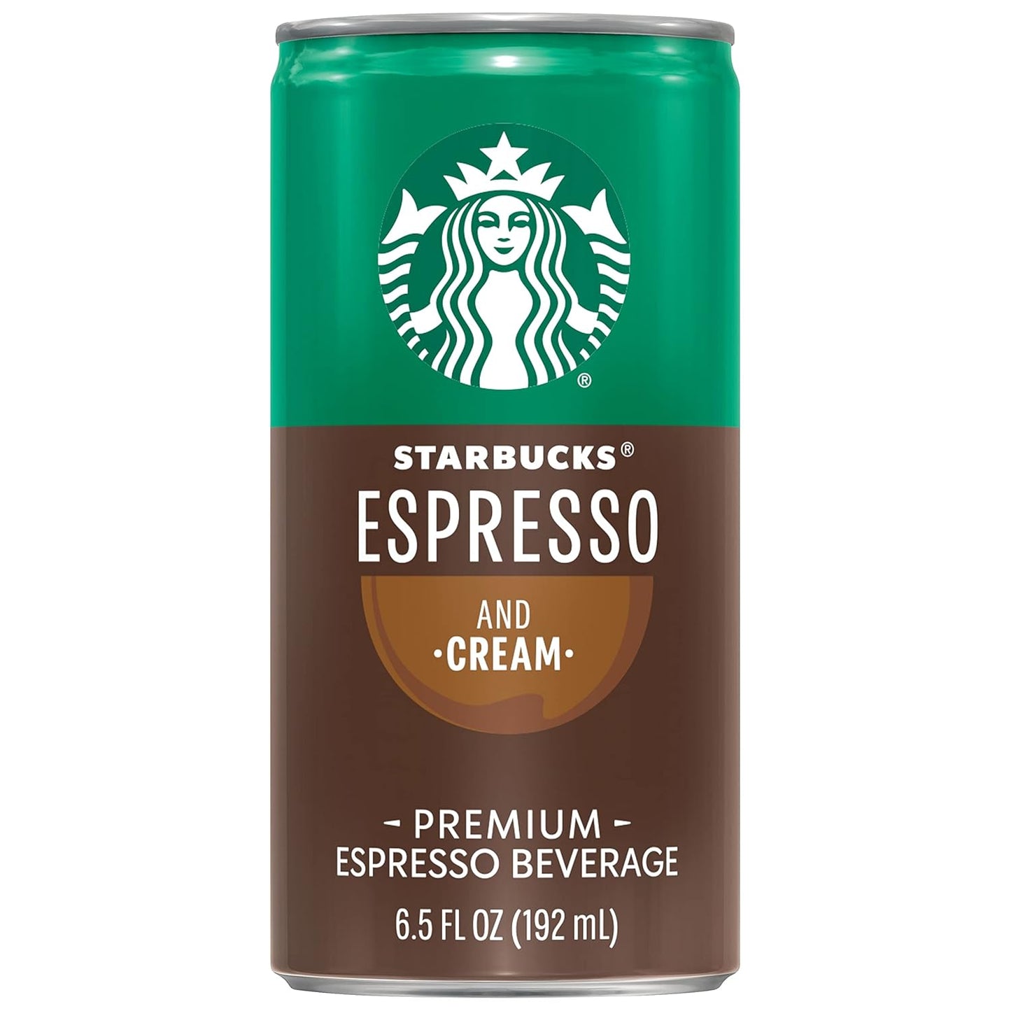 Starbucks Ready to Drink Coffee, Espresso & Cream Light, 6.5oz Cans (12 Pack)