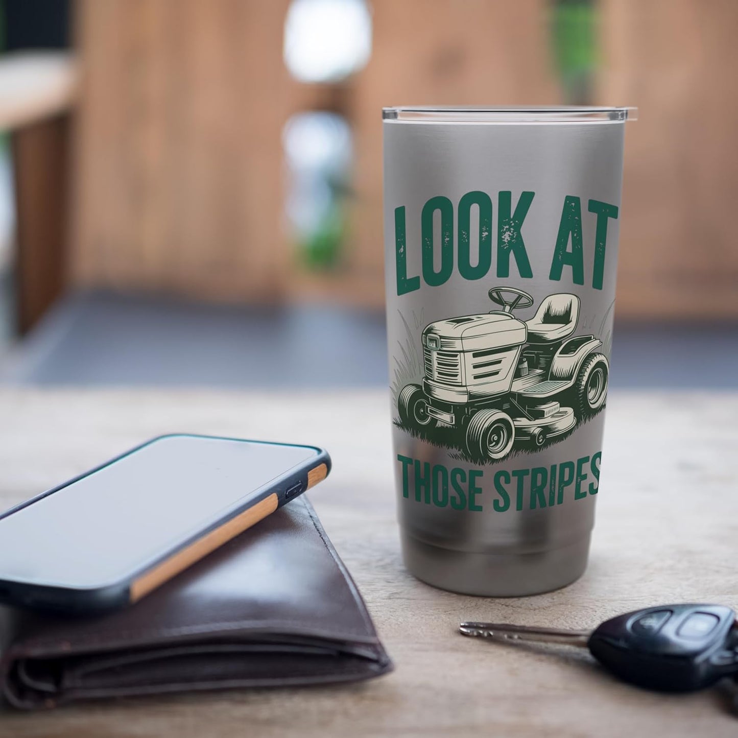 Look At Those Stripes Stainless Steel Insulated Tumbler