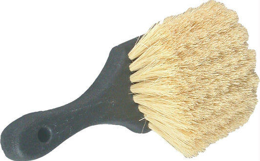 472-24 Round Utility Brush with Tampico Fiber Trim and Poly Foam Handl