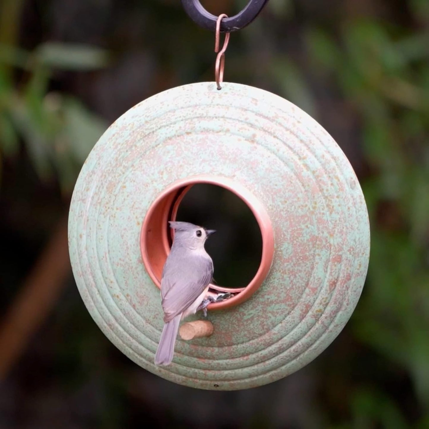 Good Directions Fly-Thru Bird Feeder, Verde
