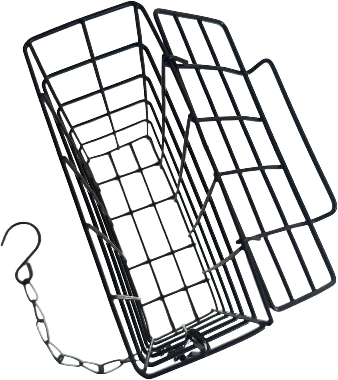 Suet Cage, Reusable Squirrel Proof Birdwatching Feeding Station Suet Cake Holder, for Balcony Garden Yard Patio Outdoor Outside Hummingbirds Woodpeckers