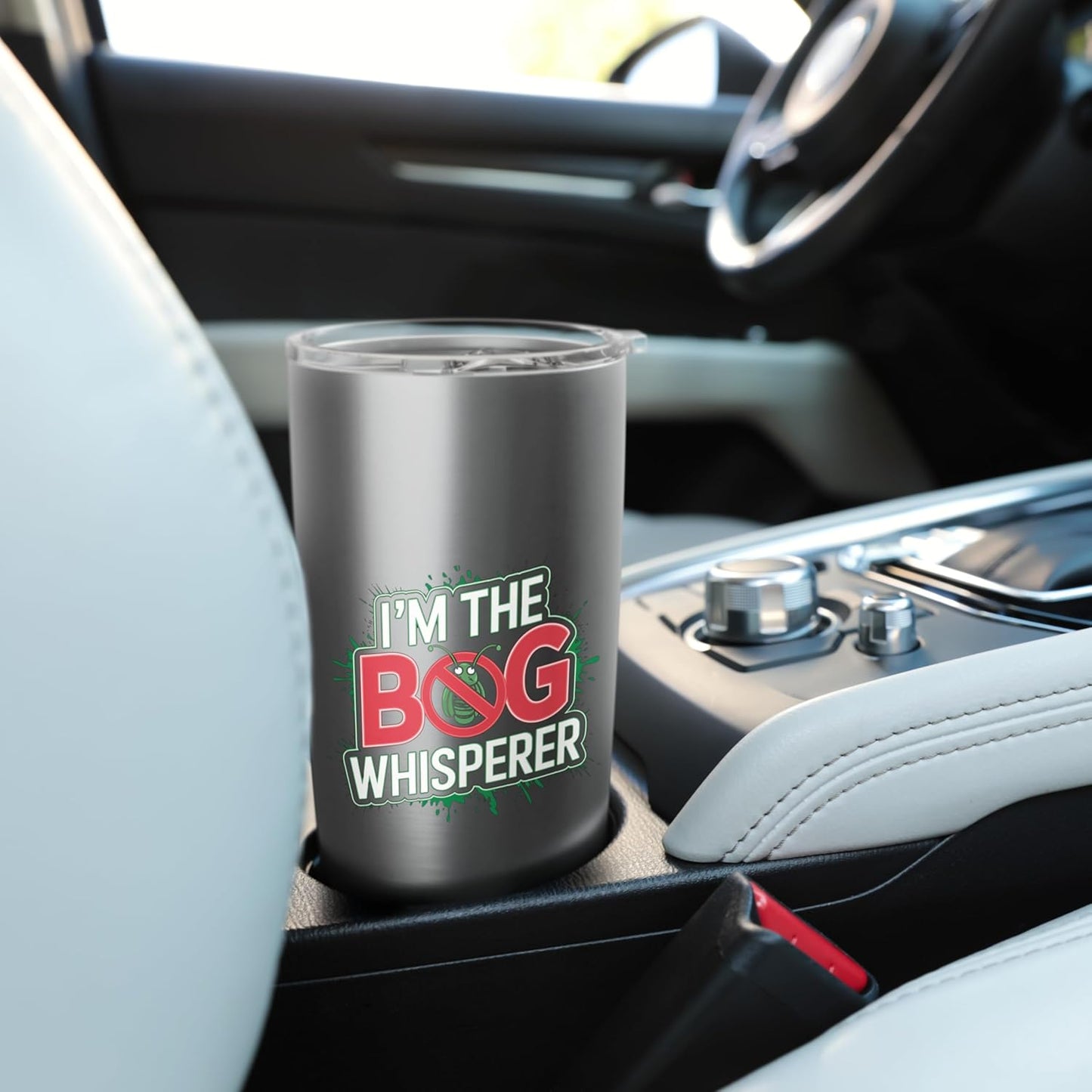 Bug Whisperer Exterminator Pest Control Stainless Steel Insulated Tumbler