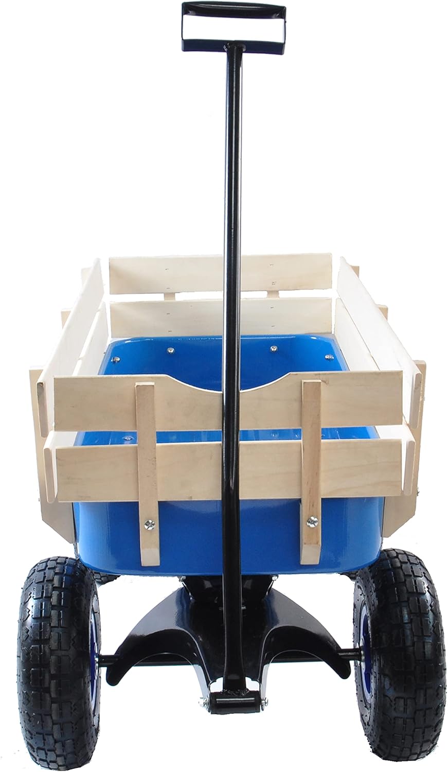 Garden Cart Utility Wagon 176 LBS Loading Capacity Steel Garden Wagon 