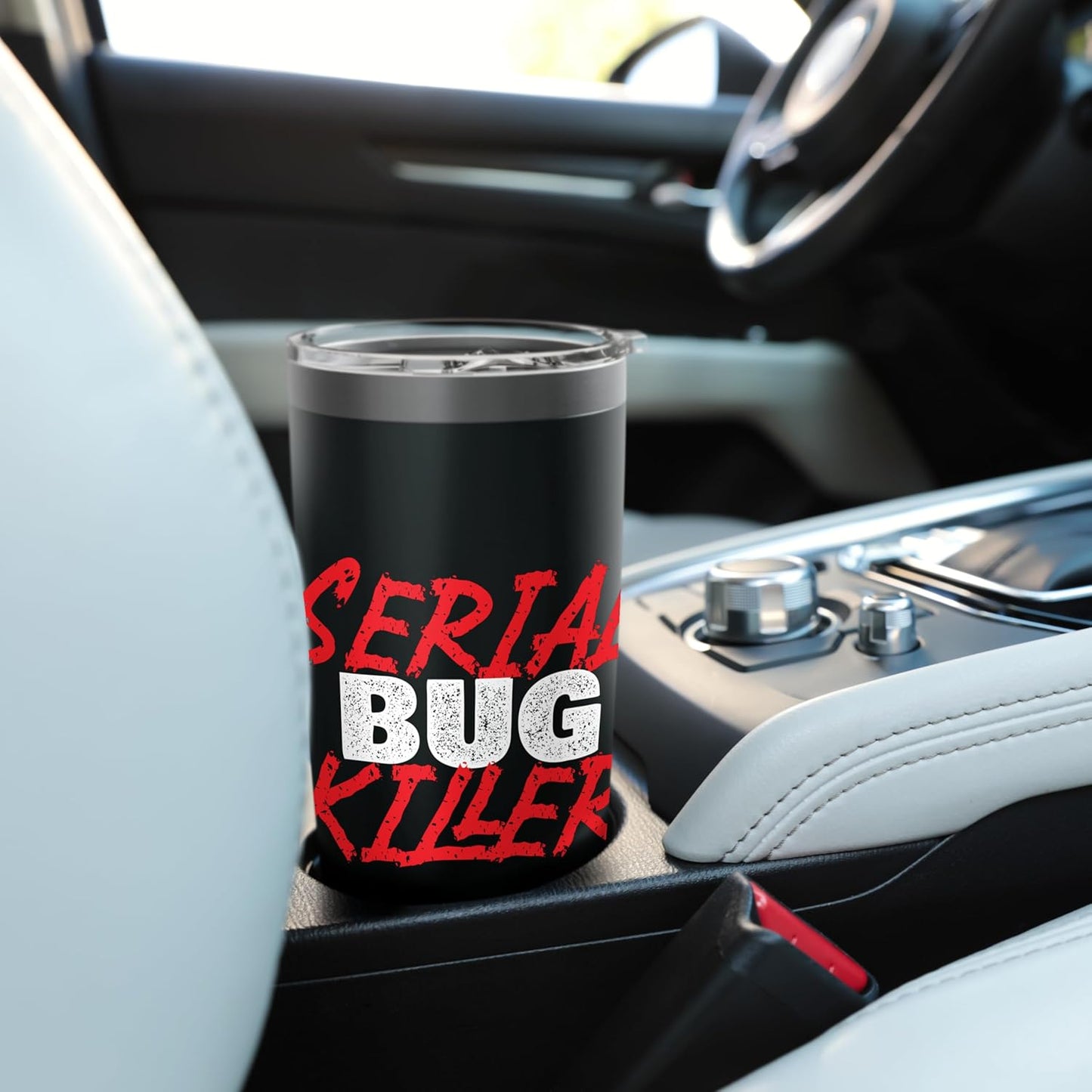 Serial Bug Killer - Exterminator Pest Control Technician Stainless Steel Insulated Tumbler