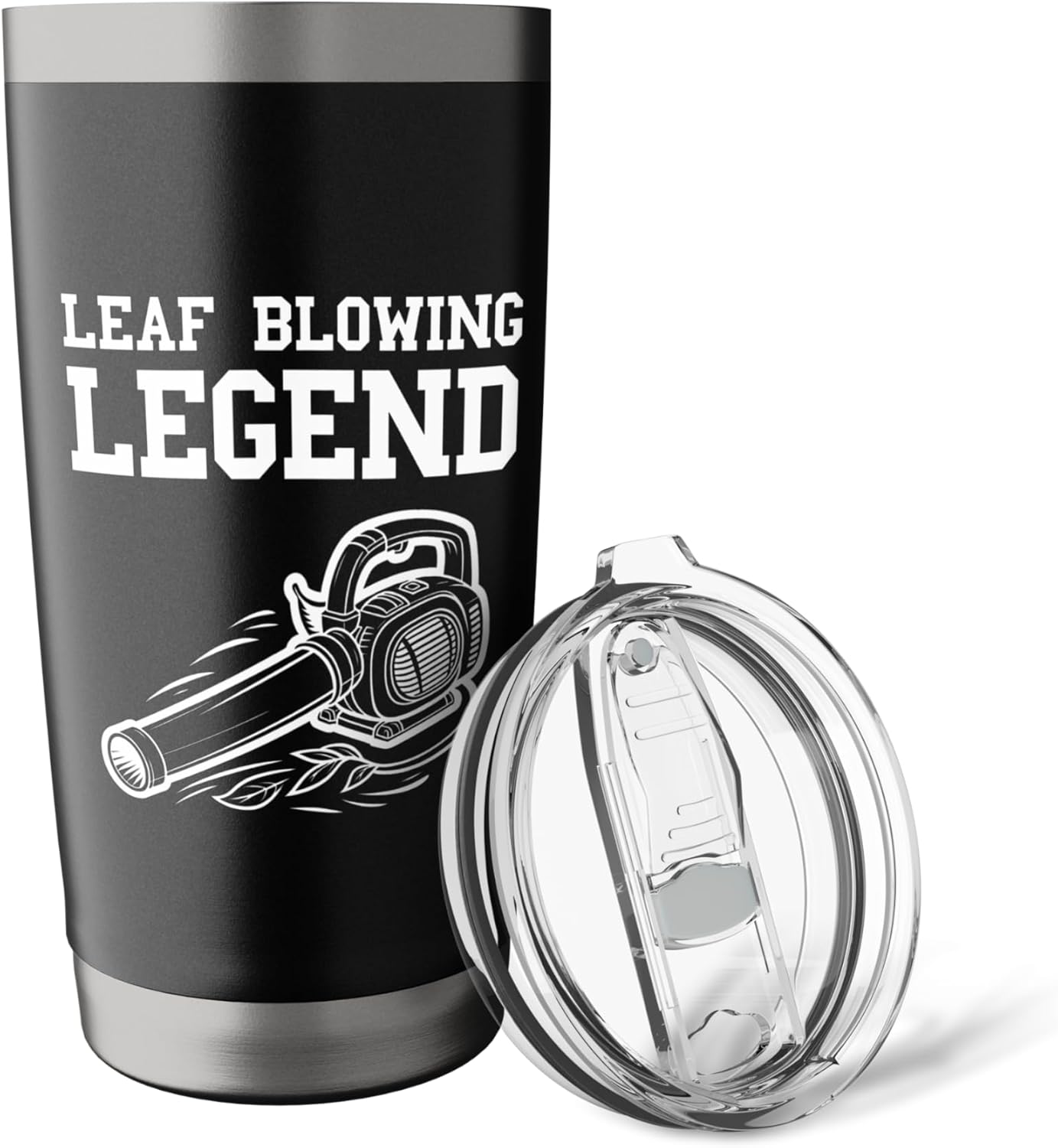 Landscaper Mens Leaf Blower Legend Funny Lawn Care Yard Stainless Steel Insulated Tumbler