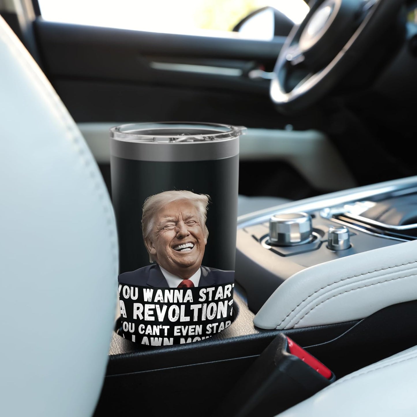 Lawn Mowing Expert Funny Enthusiast design Stainless Steel Insulated Tumbler