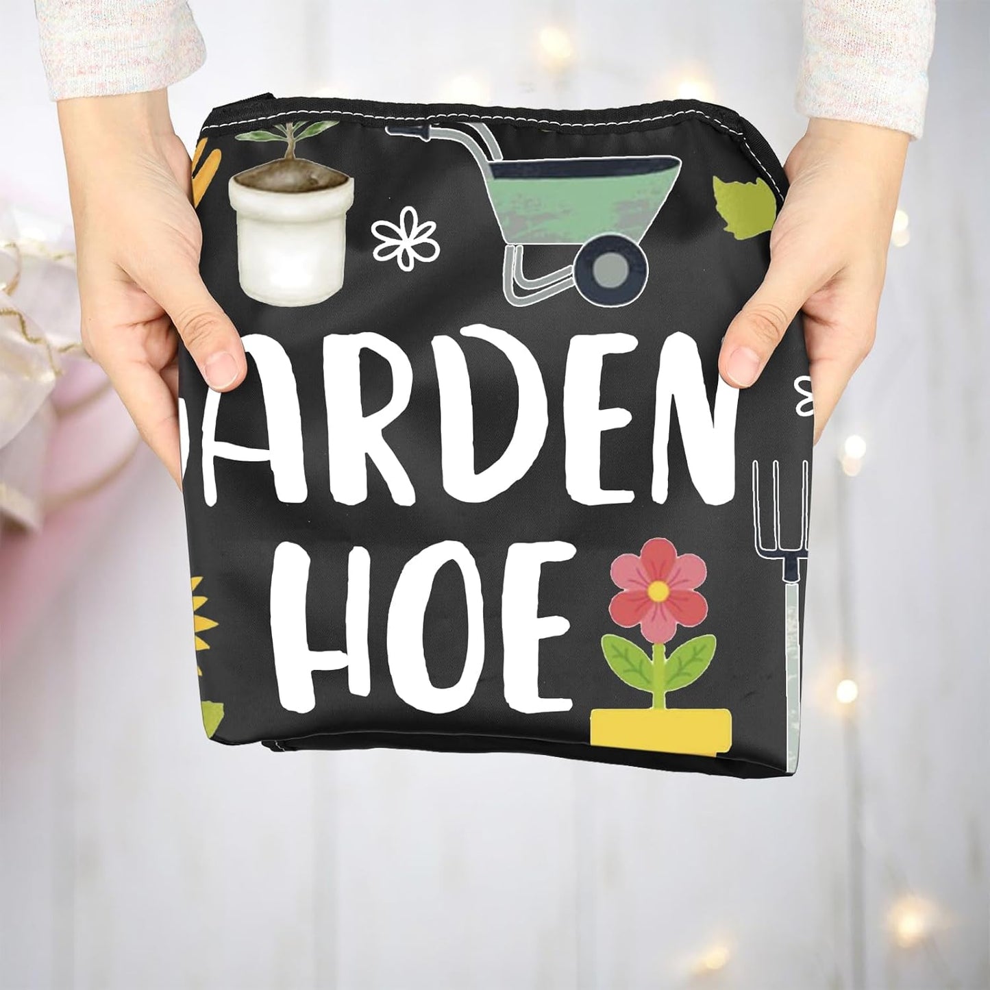 MNIGIU Gardener Apron With Pockets Funny Gardening Gifts Garden Hoe Apron Farmer Inspired Gift Plant Lover Merch