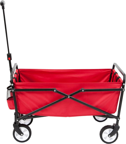 MACSPORTS Lightweight Collapsible Folding Outdoor Utility Wagon, Weigh