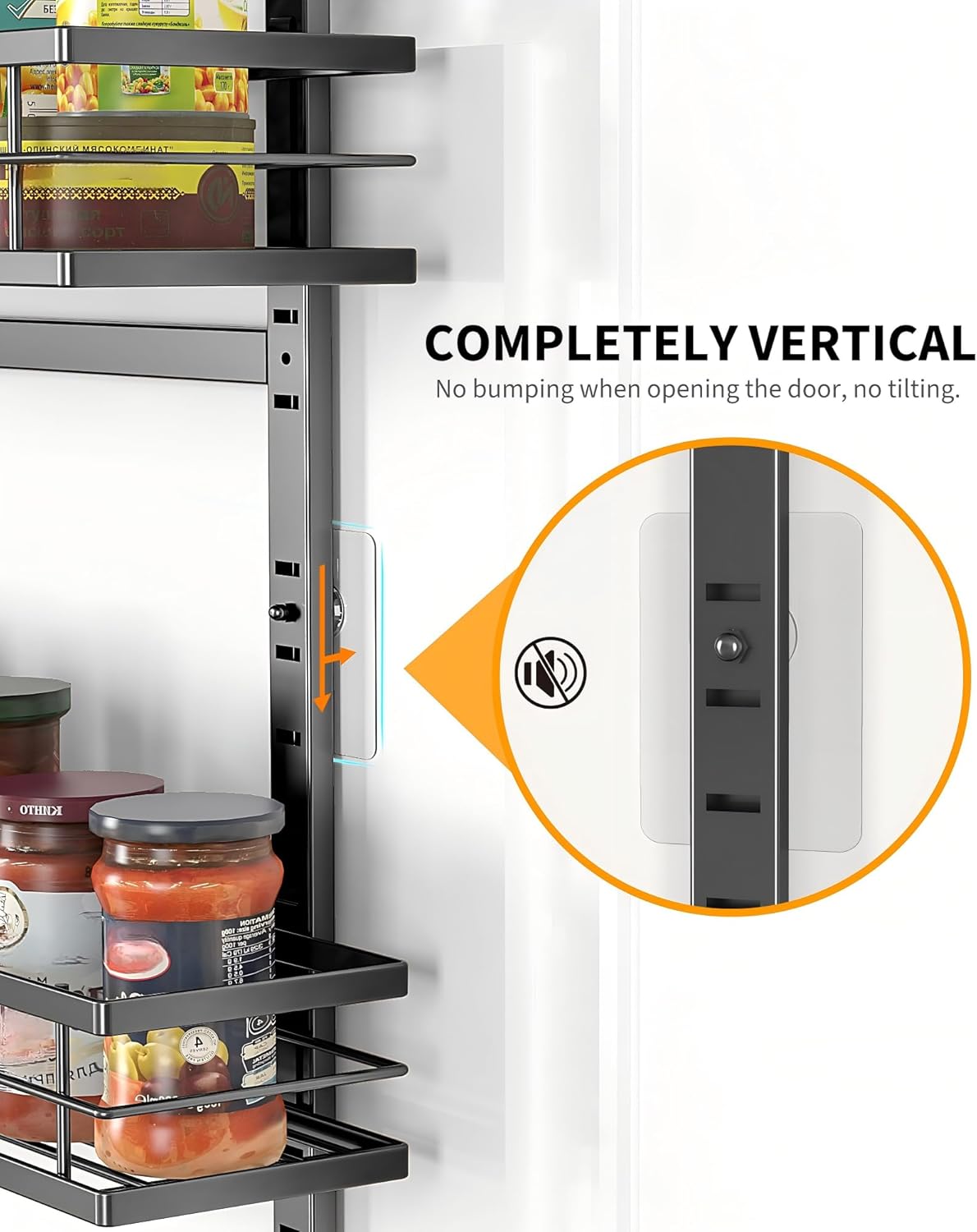 Moforoco White 9-Tier Over The Door Pantry Organizer, Pantry Organizat