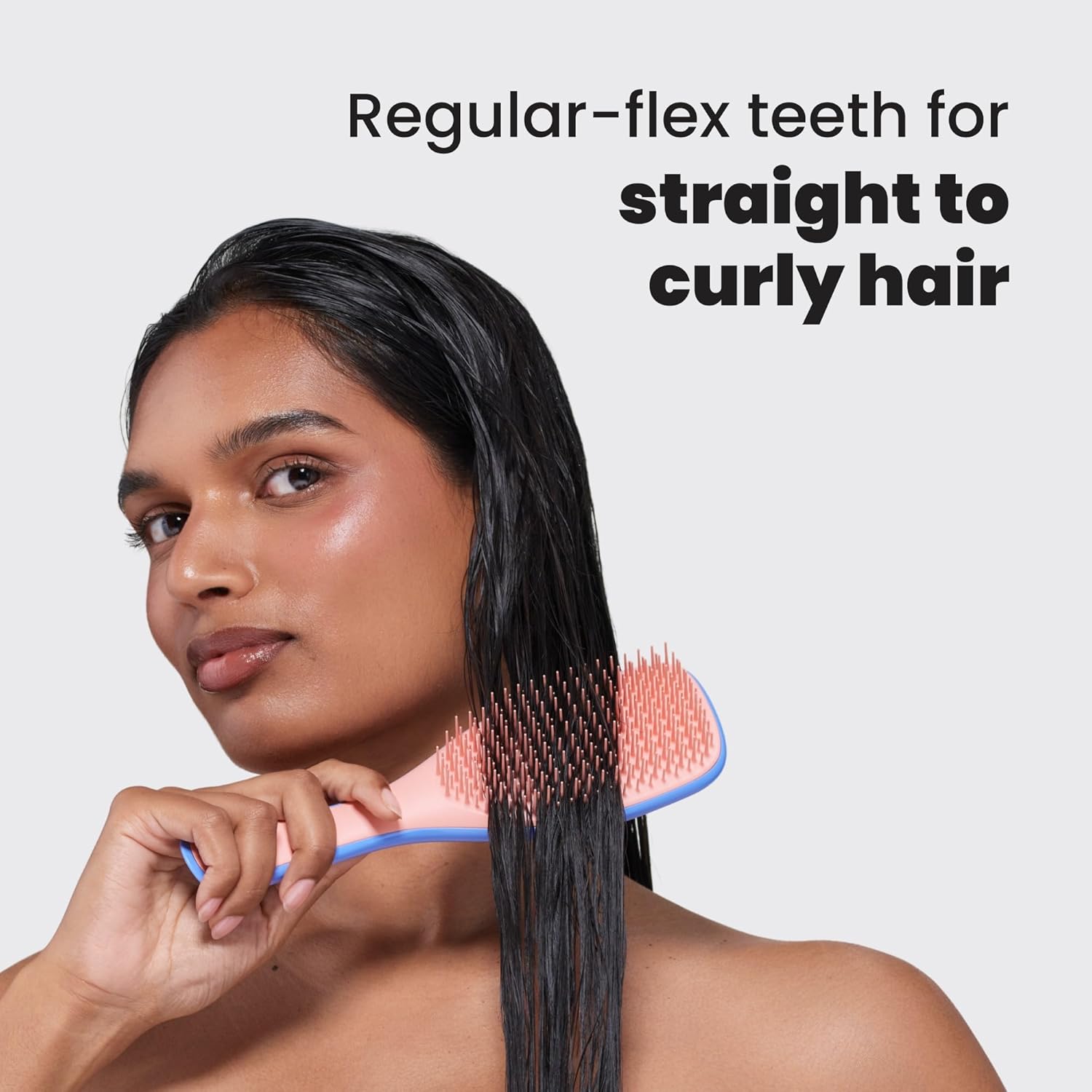 Tangle Teezer Ultimate Detangler Brush for Wet & Dry Hair, Eliminates 