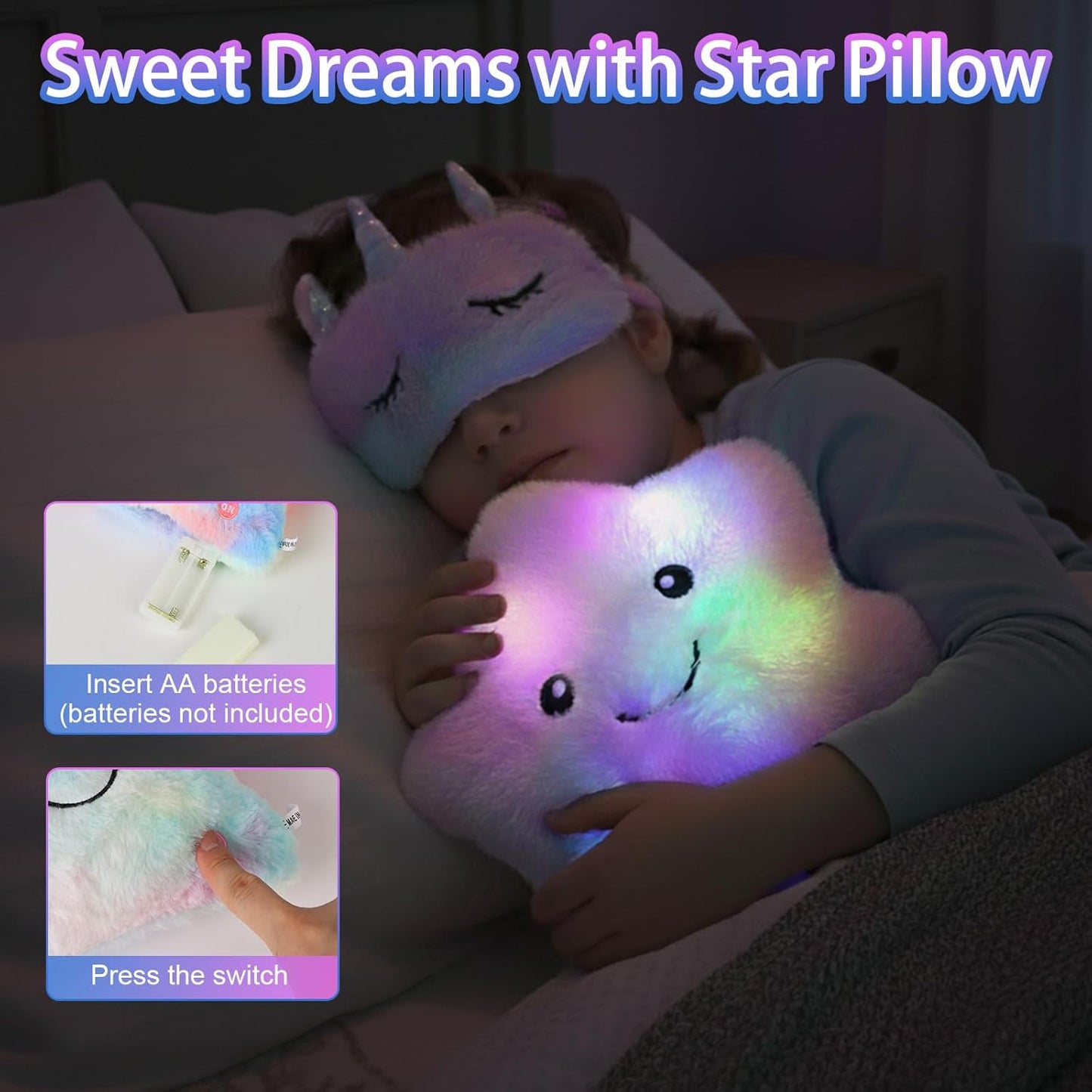 Jenria Unicorn Gifts for Girls, Easter Baskets for Kids, Birthday Gifts for Girls Age 3 4 5 6 7 8 9 10 Years Old Girl, Gift Ideas, Girls Toys Age 6-8, Unicorn Toys for Daughter, Niece