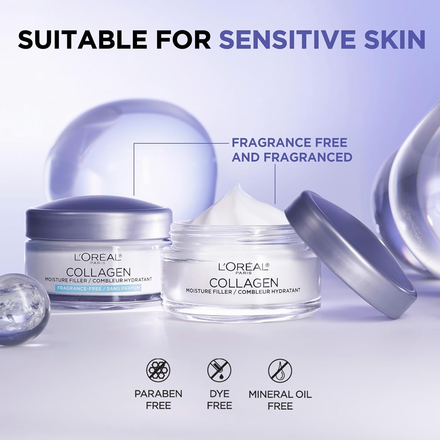 L’Oreal Paris Collagen Daily Face Moisturizer, Anti Aging Face Cream t