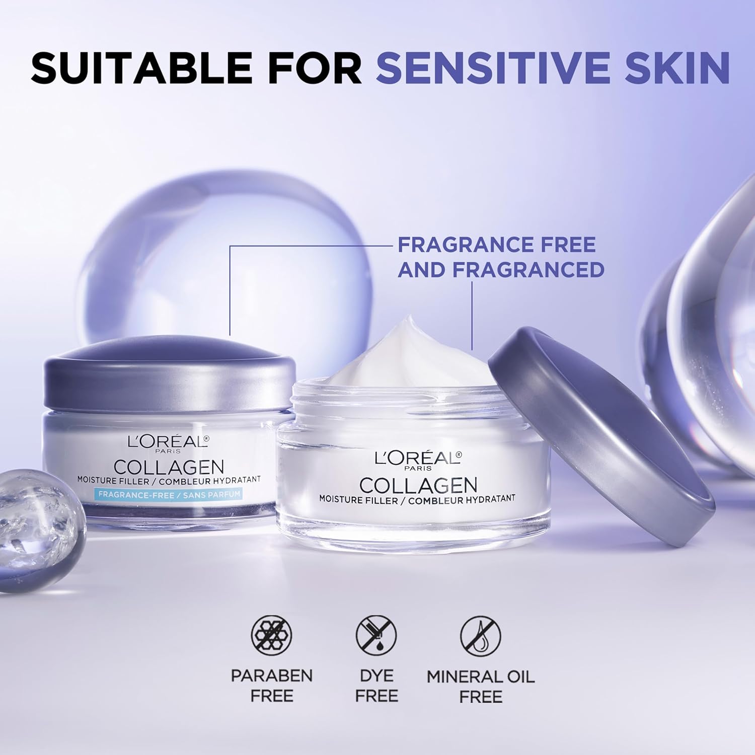 L’Oreal Paris Collagen Daily Face Moisturizer, Anti Aging Face Cream t