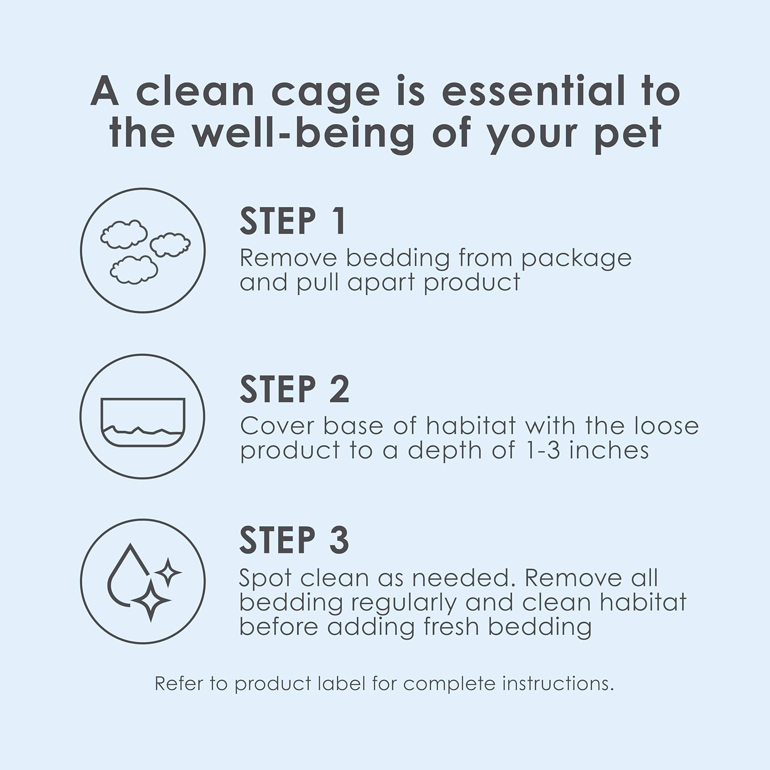 Kaytee Clean & Cozy White Paper Bedding, Made for Small Animals, 49.2 