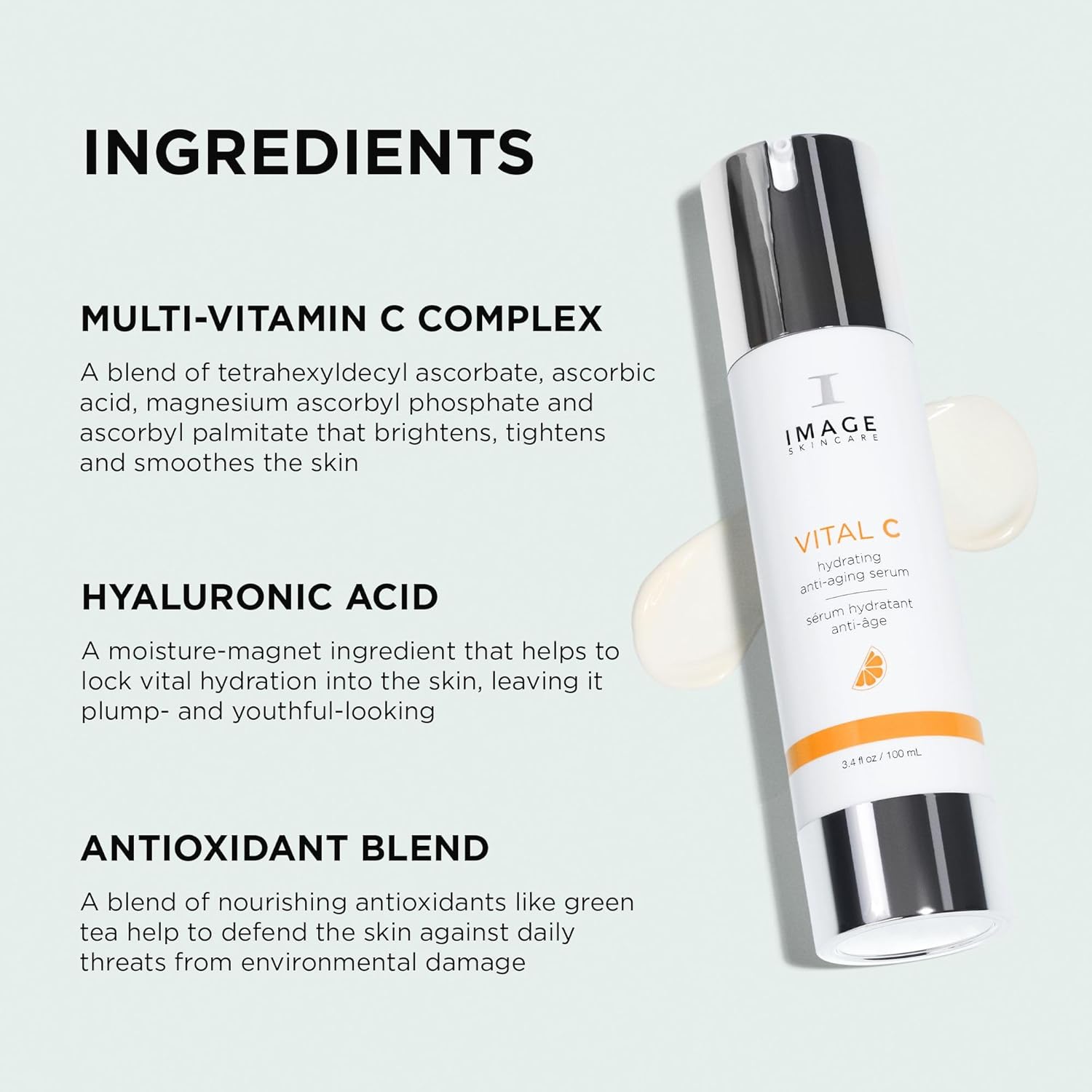 IMAGE Skincare, VITAL C Hydrating Face Serum, with Vitamin C and Hyalu