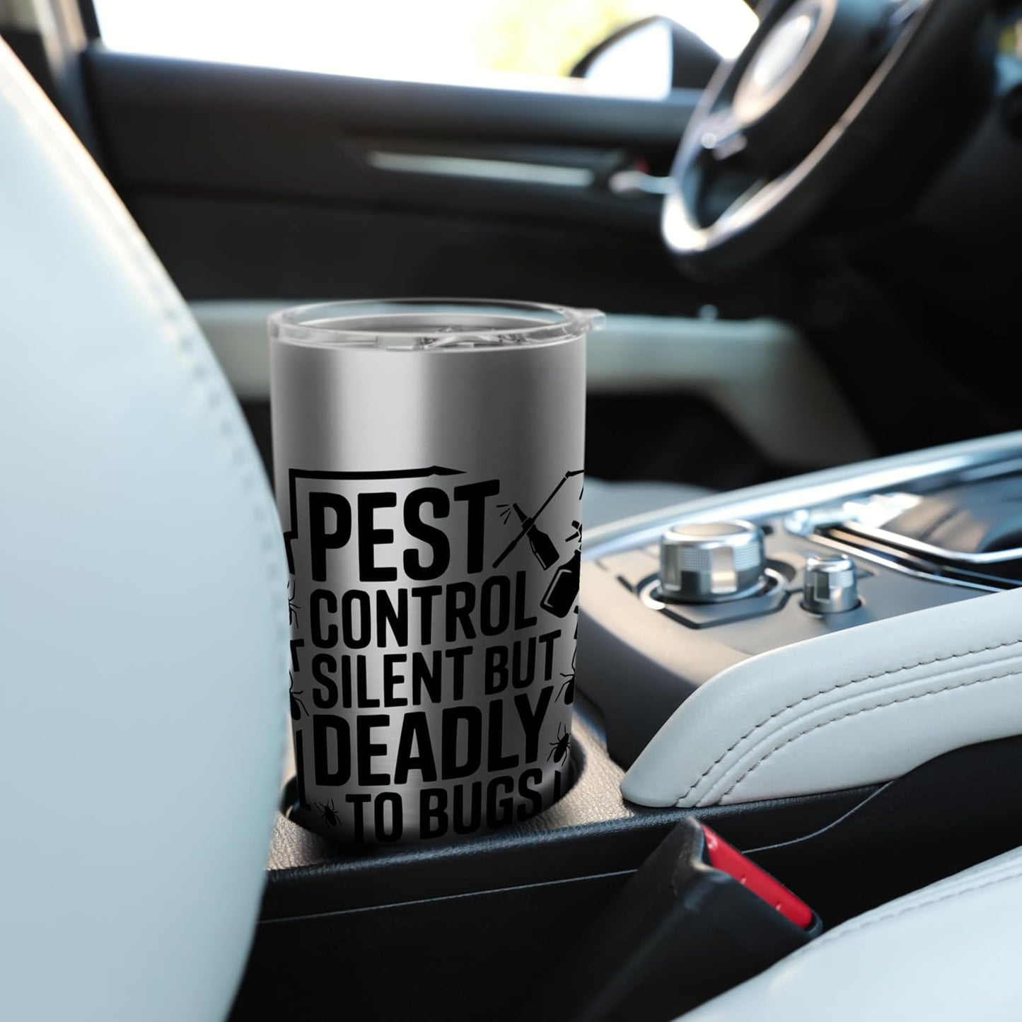 Exterminator Pest Control Worker Disinfector Pest Controller Stainless Steel Insulated Tumbler