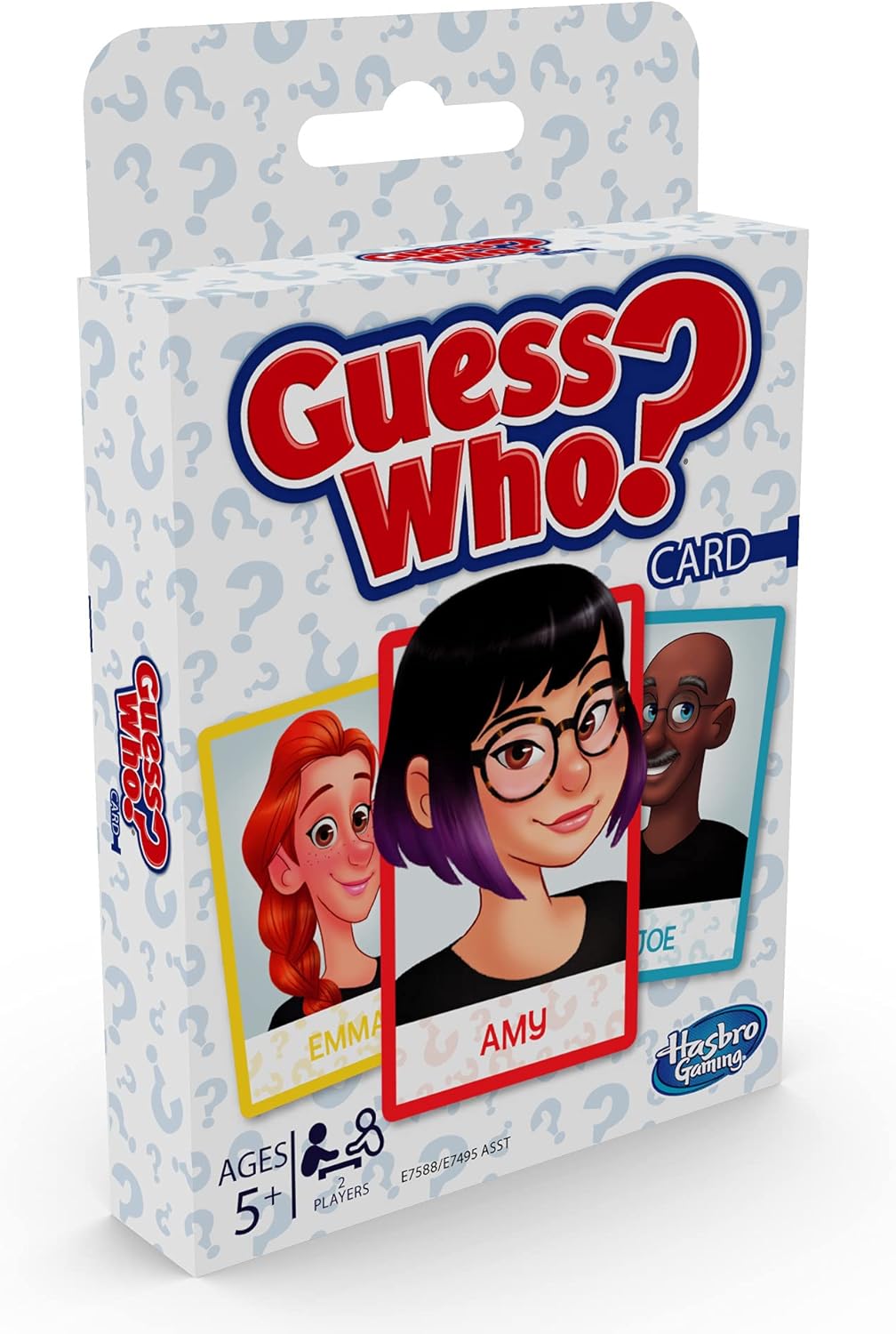 Hasbro Gaming Guess Who? Card Game for Kids, 2 Player Guessing Game, F