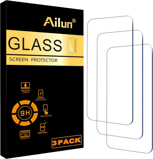 Ailun Screen Protector for iPhone 16 / iPhone 15 / iPhone 15 Pro [6.1 