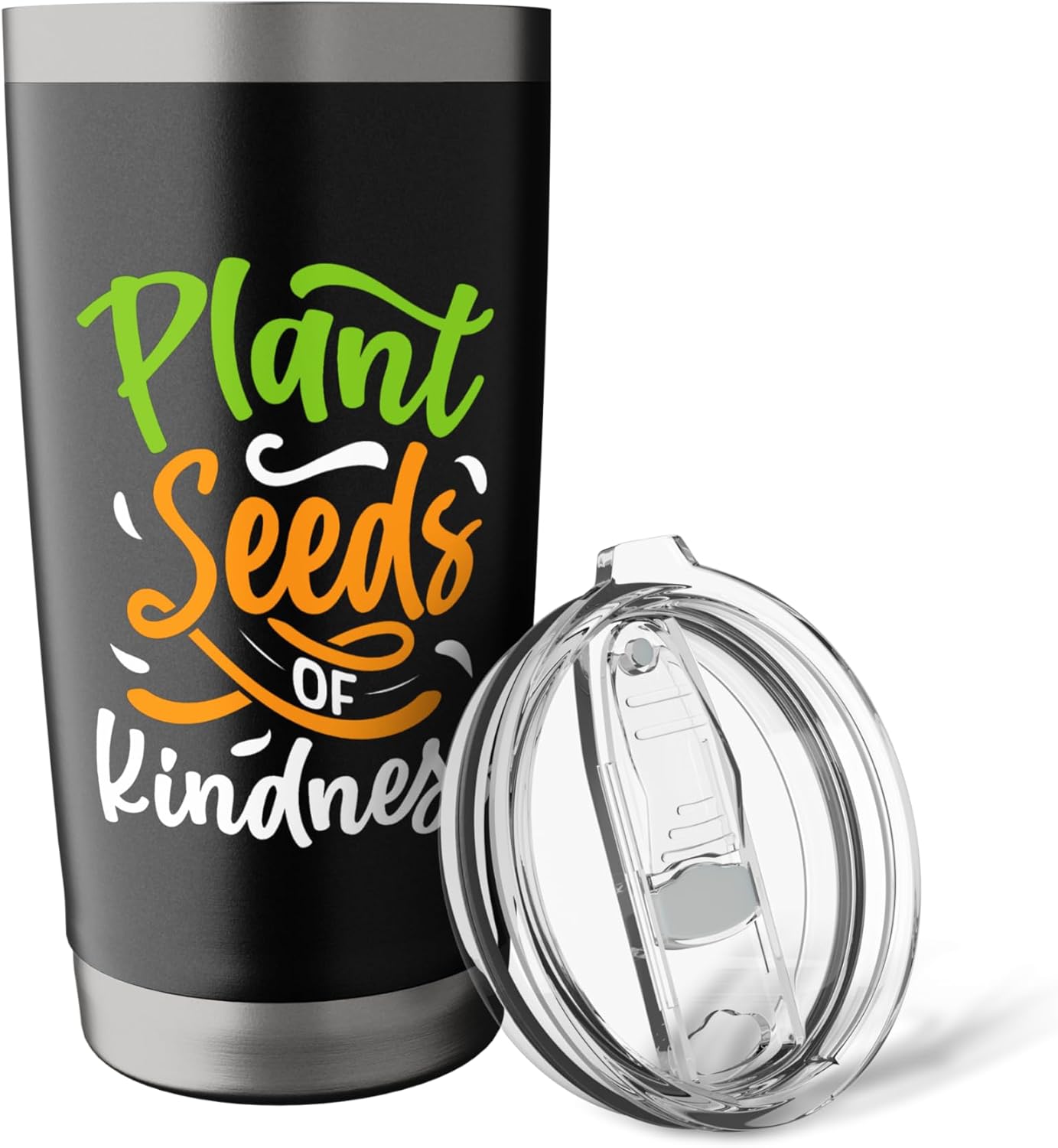 Inspire Kindness and Grow | Love Plant Seeds in the Garden Stainless Steel Insulated Tumbler