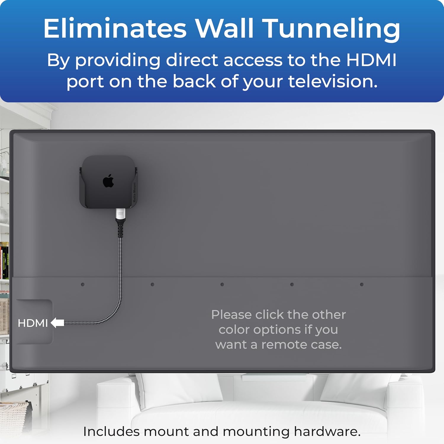 Mount for Apple TV – Compatible with All Apple TV Generations (Includi