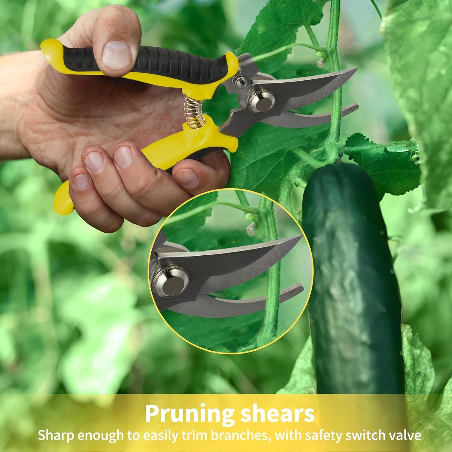 Garden Tool Set 4-Piece,Heavy Duty Aluminum Gardening Tools,Rust-Proof