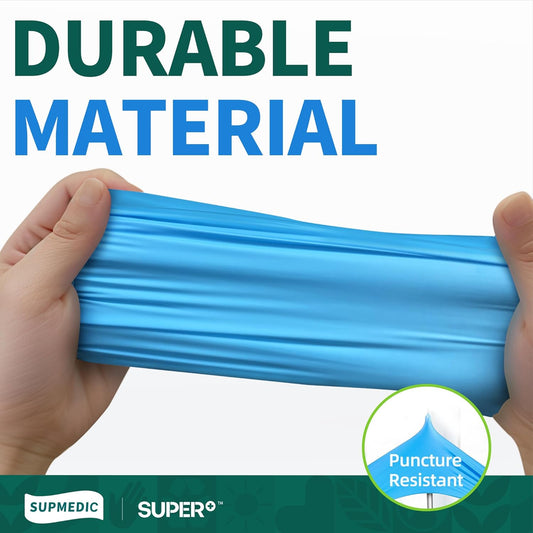Vinyl Disposable Exam Gloves, 4Mil Powder-Free Latex-Free Food Grade Cooking Cleaning Medical Glove Blue 100&1000 Ct