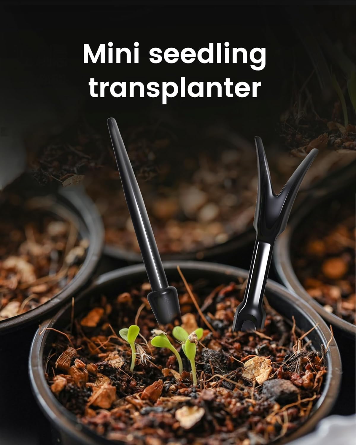 Mini Seed Spreader Set, Seed Planter Tool for Small Seed, Tiny Seed Di