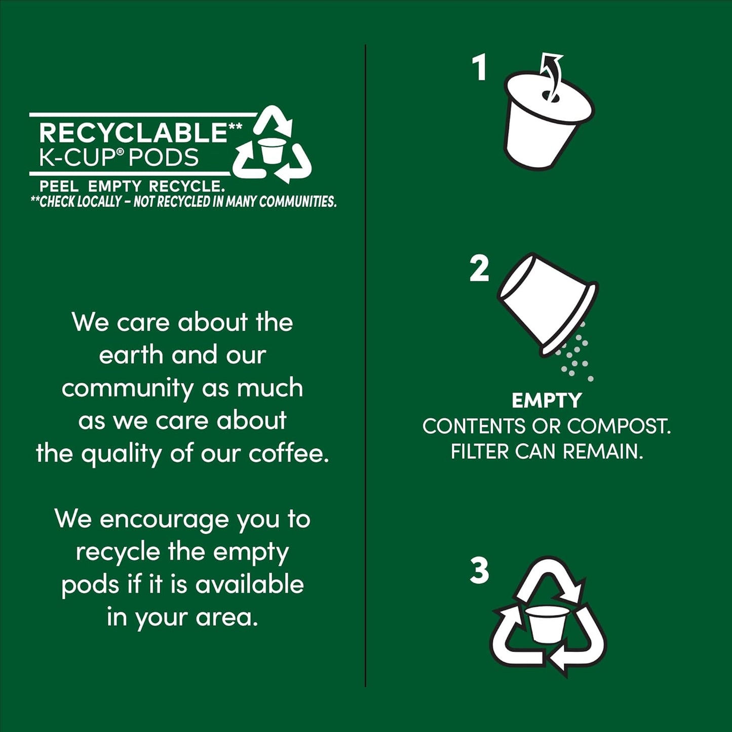 Tim Hortons Decaf, Medium Roast Coffee, Single-Serve K-Cup Pods Compat