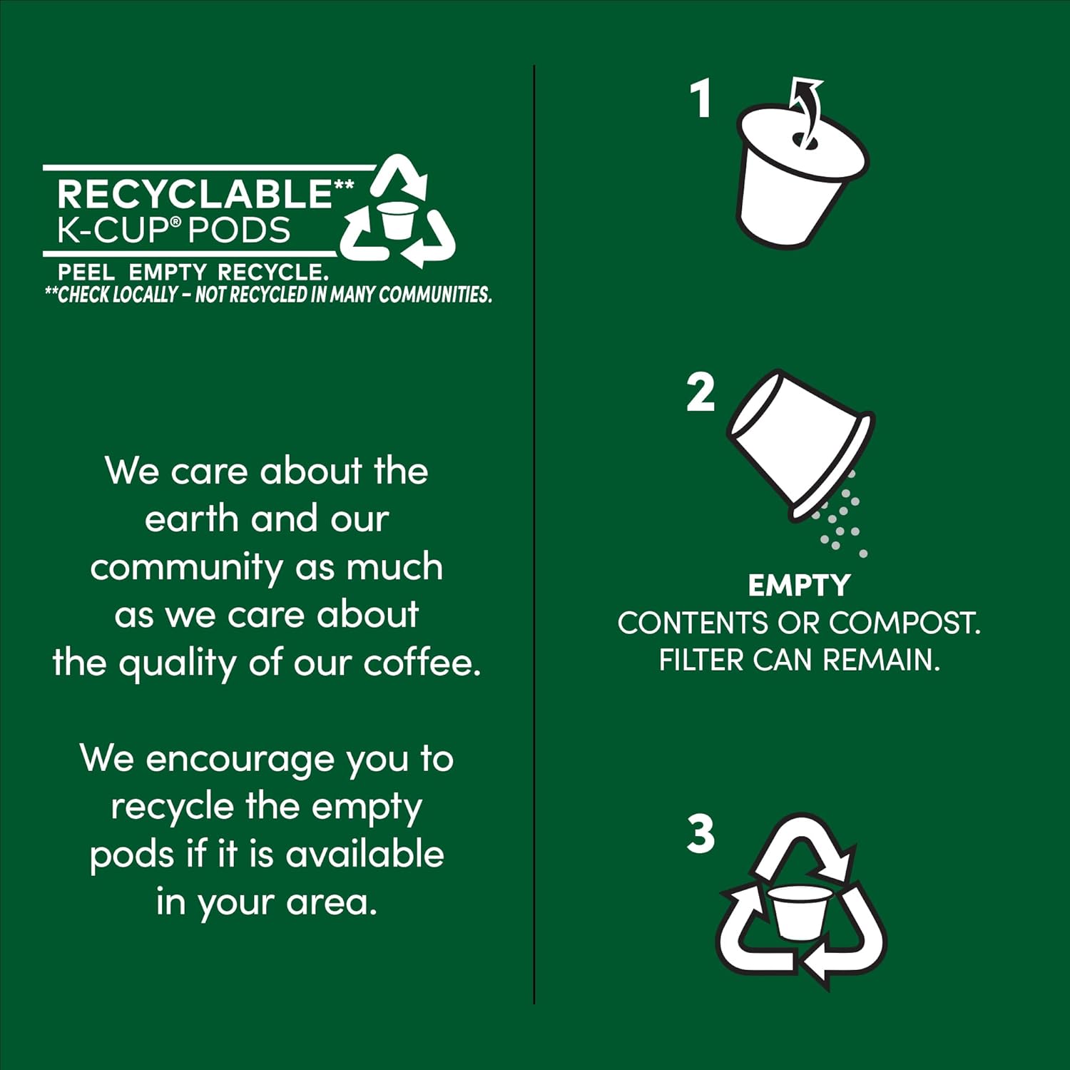 Tim Hortons Decaf, Medium Roast Coffee, Single-Serve K-Cup Pods Compat