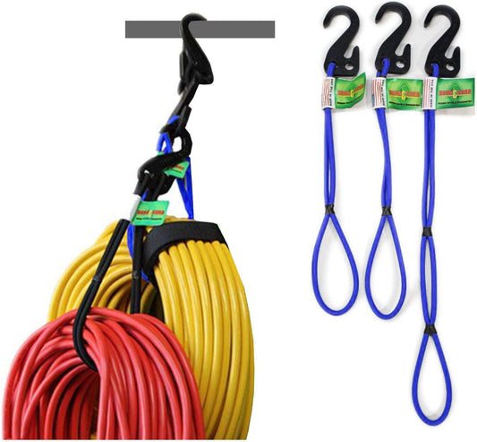 Hook & Hang Bungee Cords - Storage & Organization Cords - Hang Hoses, 