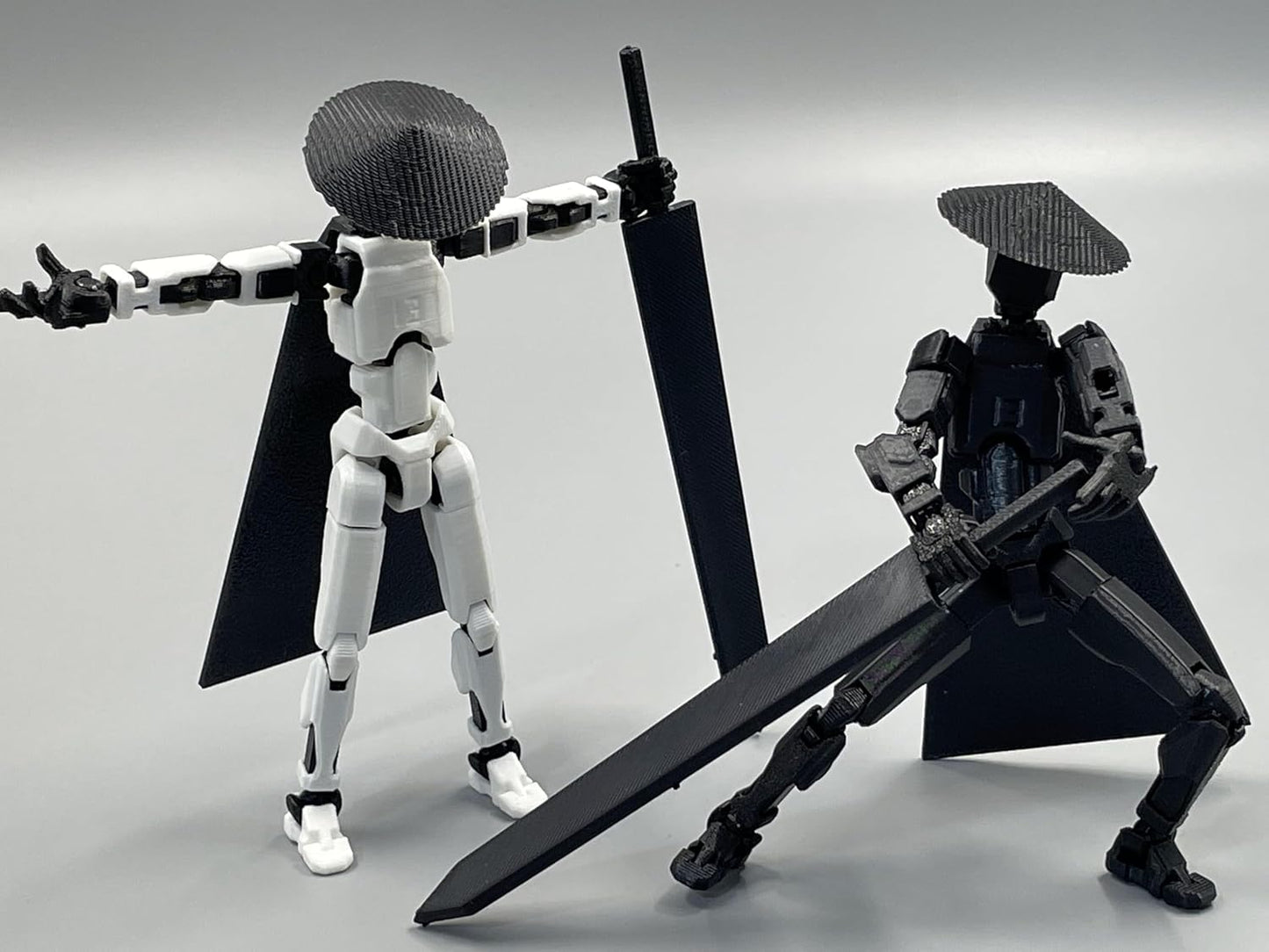 Titan 13 Action Figure Set (Assembly Completed), 3D Printed Multi-Join