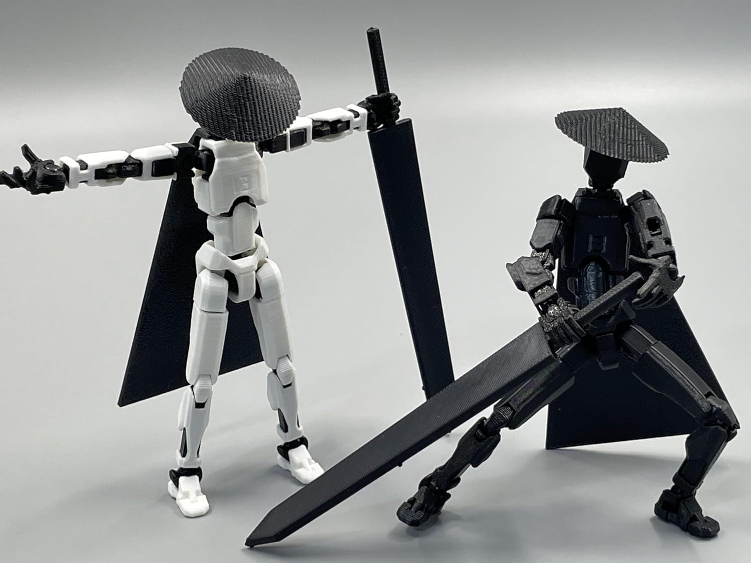 Titan 13 Action Figure Set (Assembly Completed), 3D Printed Multi-Join